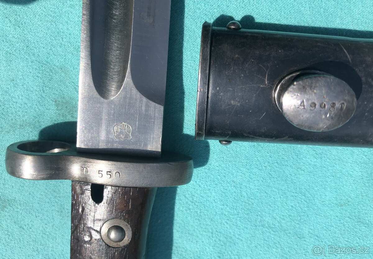 Chilský bodák Mauser M1912 - 8