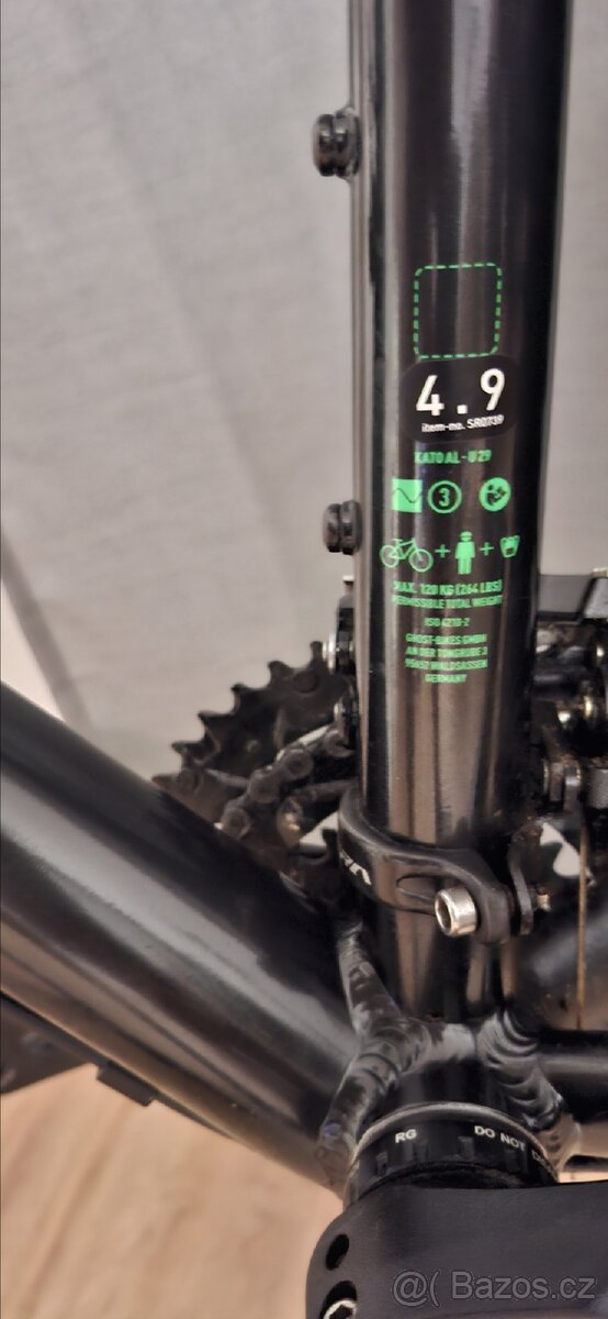 MTB Ghost KATO XL 29" Shimano Deore a Acera - 8