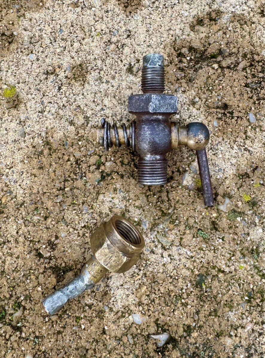 Jawa perak FJ, special, robot - palivový ventil - 8