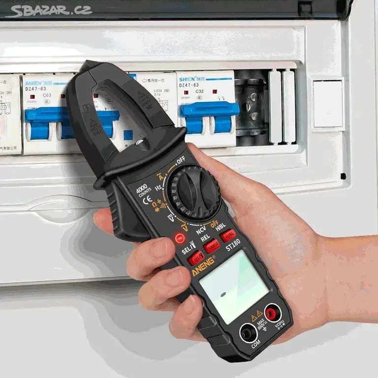 Klešťový multimetr ANENG ST 180. Nový - 8