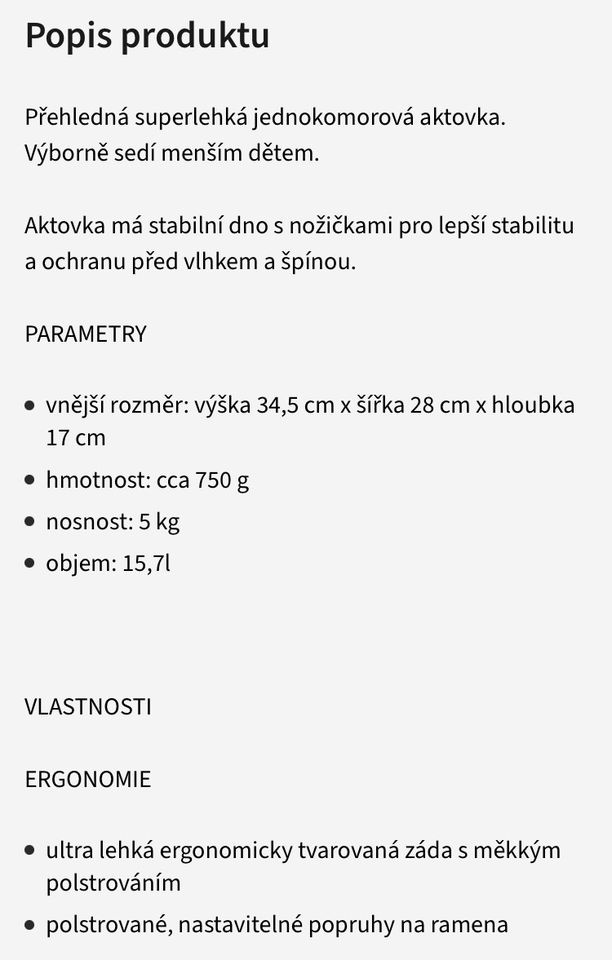 Školní aktovka - 8