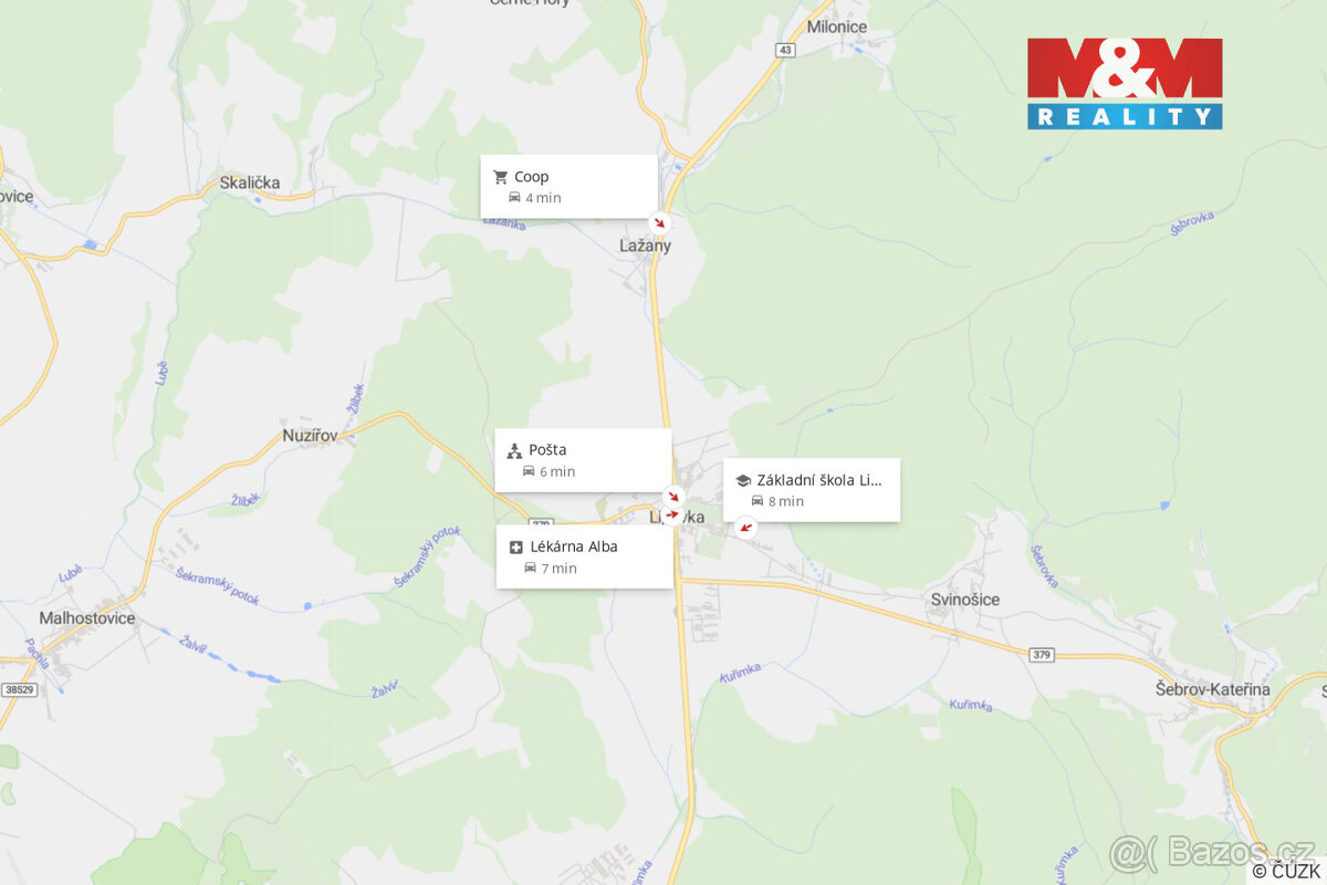 Prodej pozemku k bydlení, 1233 m², Závist - 8