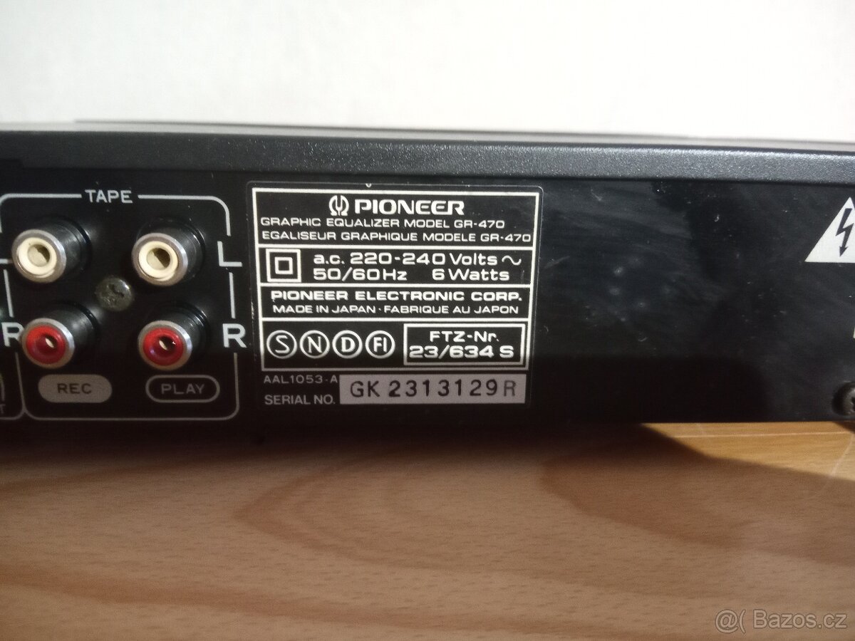 Equalizer Pioneer GR-470 - 8