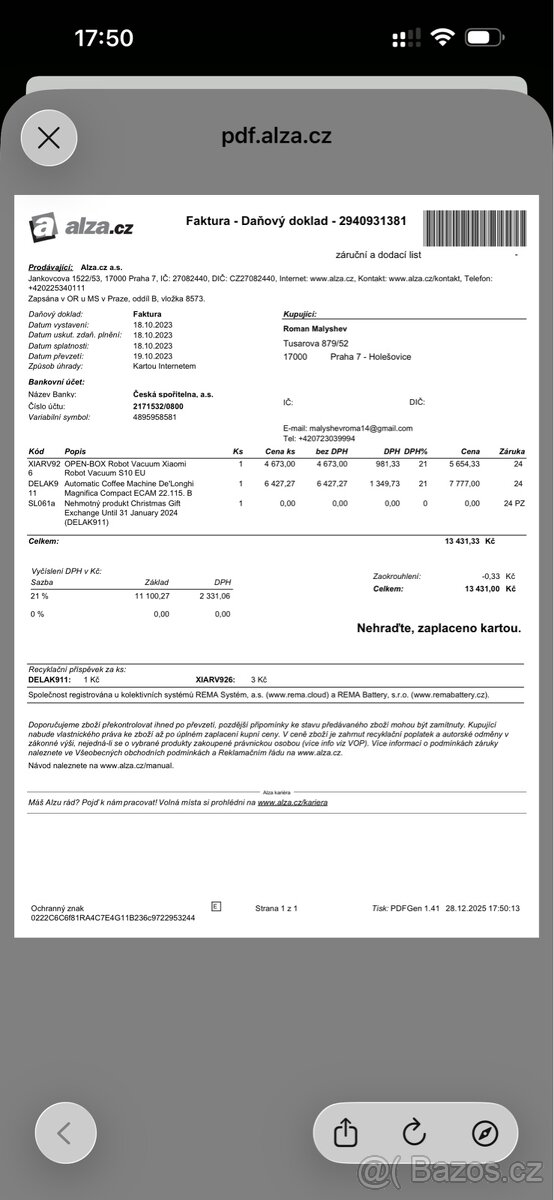 Xiaomi Robot Vacuum S10 (EU) – robotický vysavač s mopem - 8