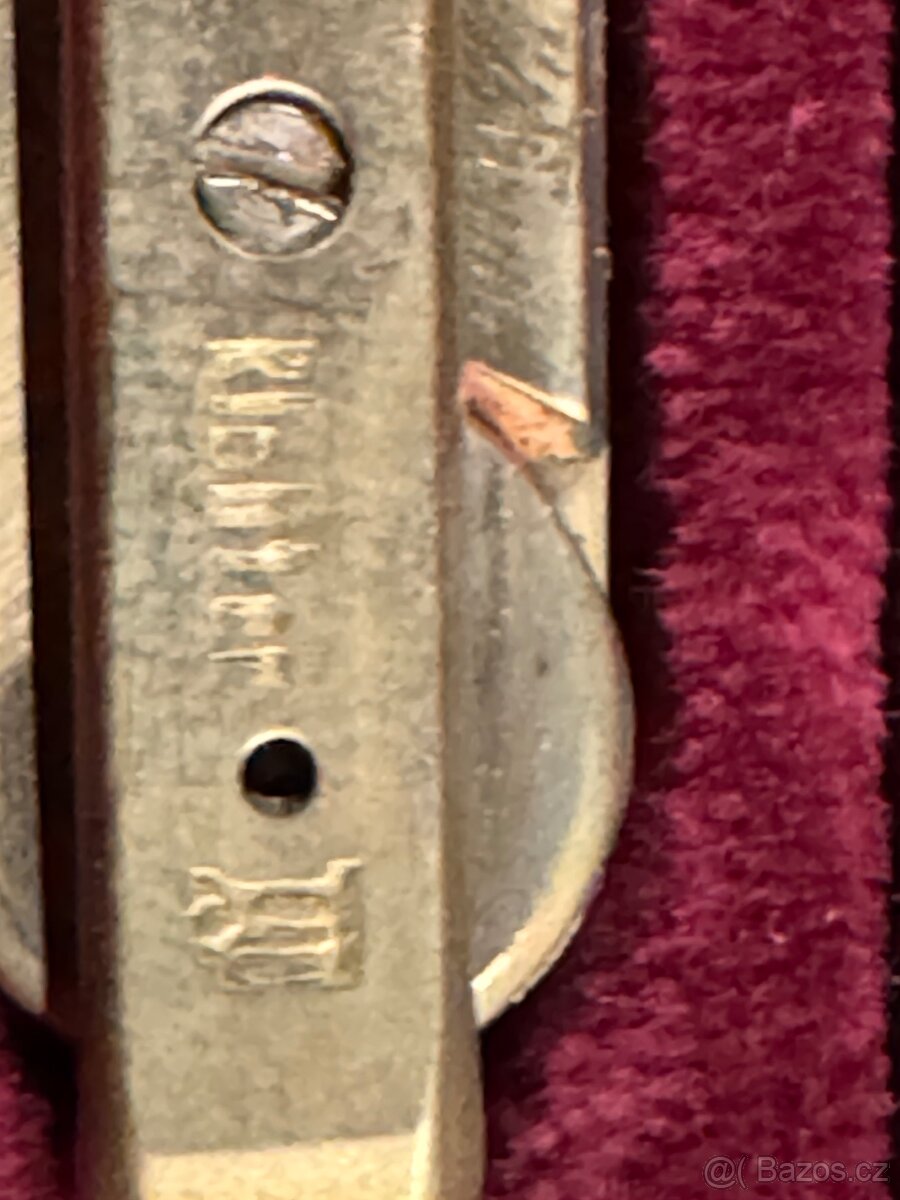 Stará rýsovací sada KOPERNIKUS IX, originál Richter - 8