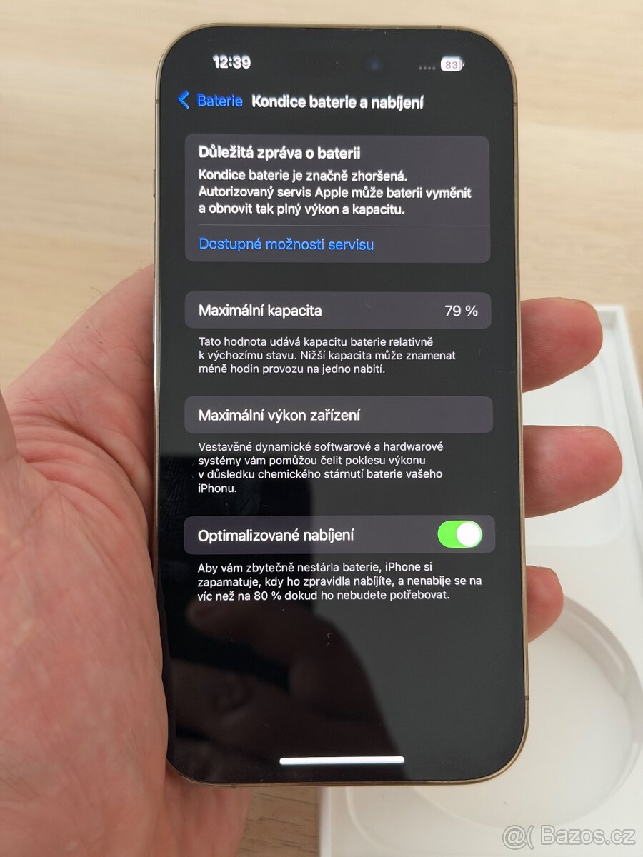 iPhone 14 Pro zlatý 256GB - 8