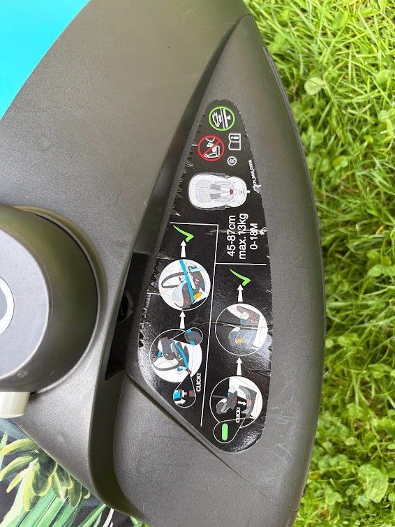 Vajíčko Cybex + základna isofix - 8