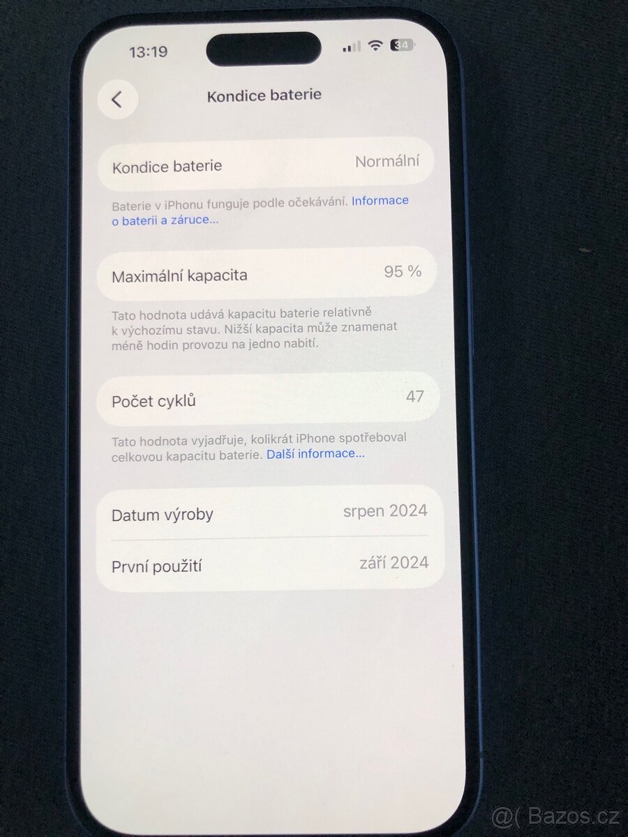 Apple iPhone 16 modrý - 8
