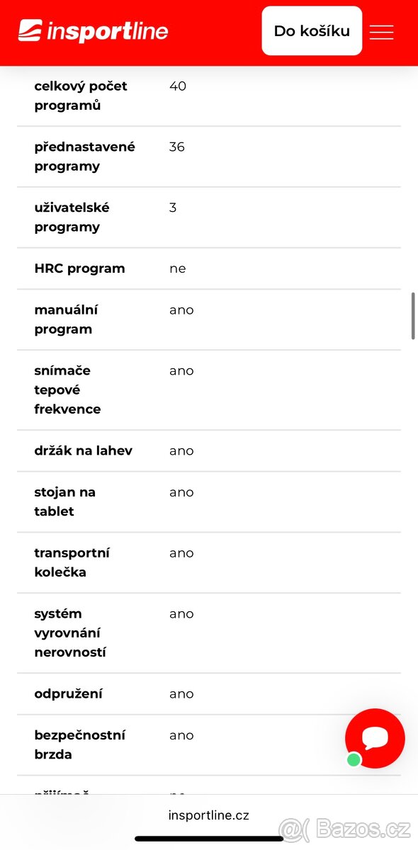 Běžecký pás InsportLine ZenRun 15 - 8