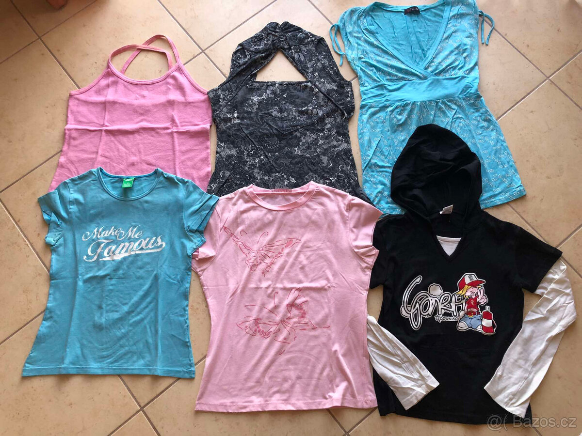 Trička,tílka,svetry,šaty - 8
