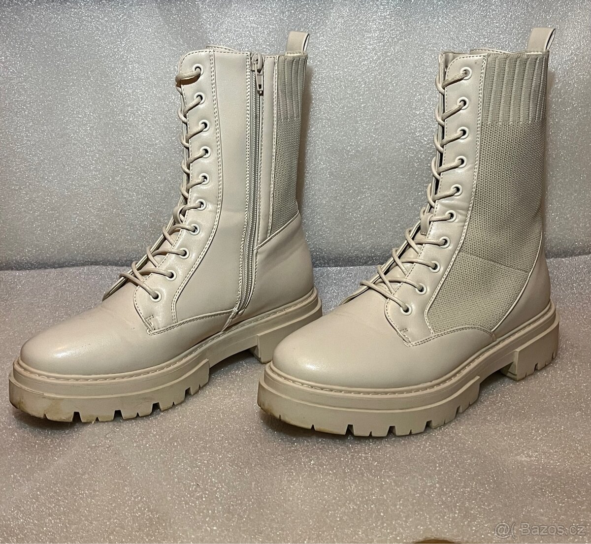 Šněrovací kotníkové boty - 8