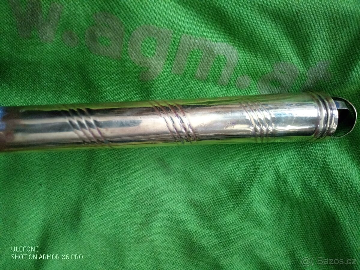 Mosazné naběračky, cedník a hustilka - 8