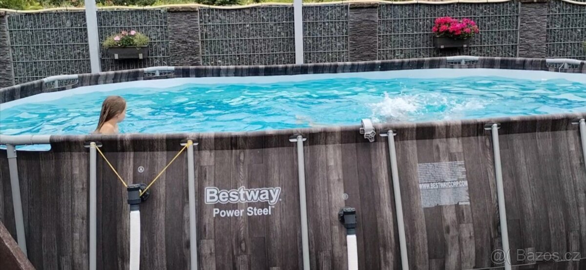 Bazén Bestway 6,1x3,66m, 1,22m - 8