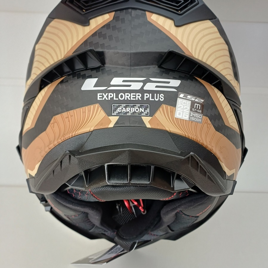 Enduro přilba LS2 Explorer C Trick Carbon - 8