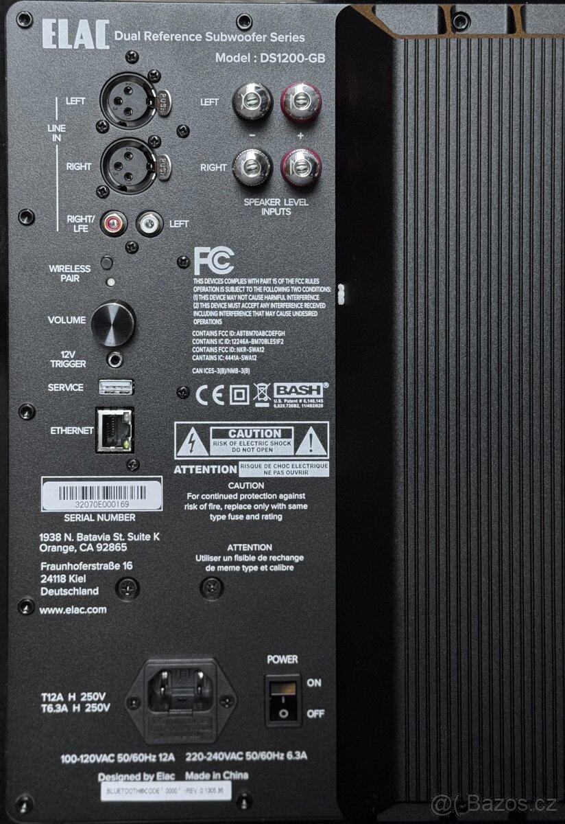 Elac Varro Dual reference DS1200 subwoofer - 8