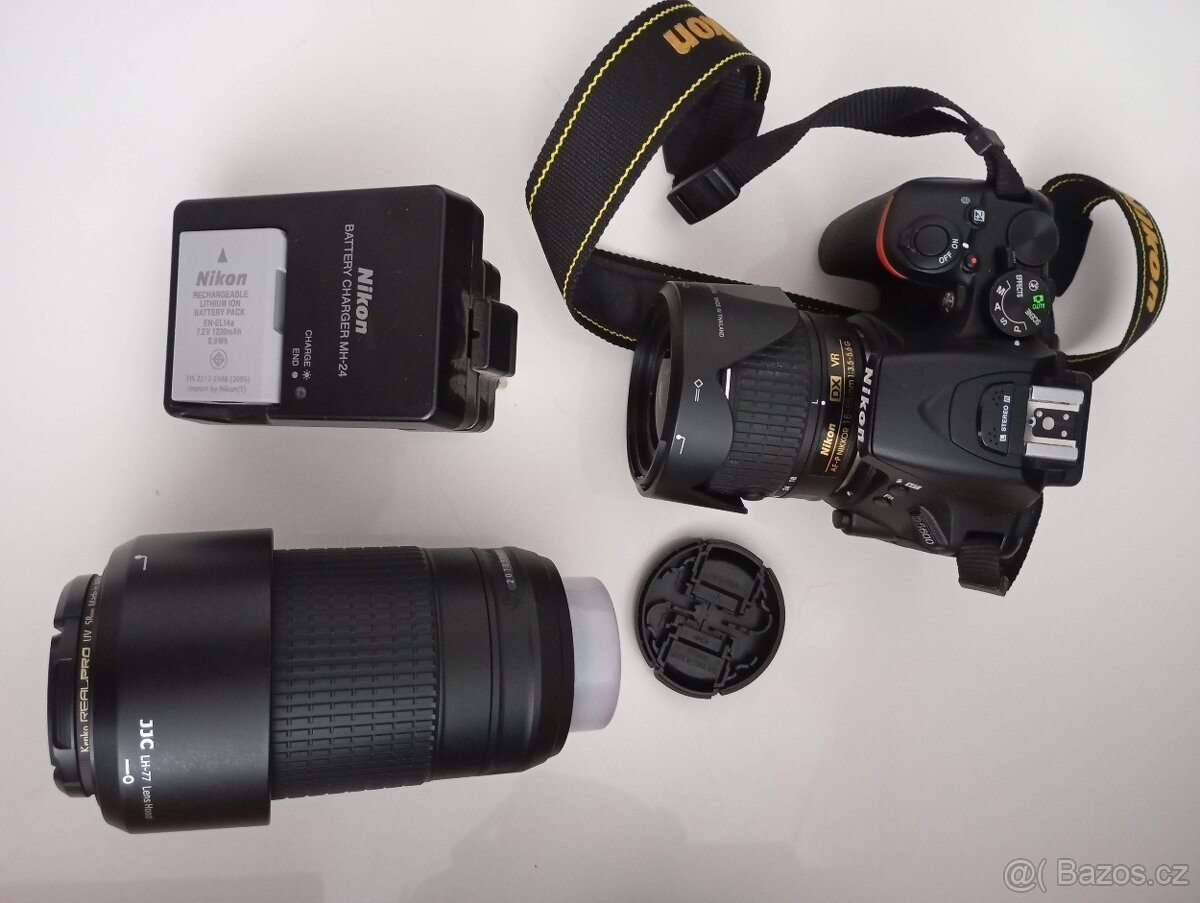 Fotoaparát NIKON D5600 + příslušenství - 8