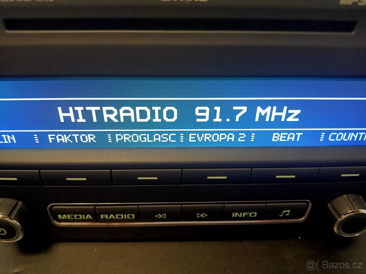 Autorádio Swing mp3 Škoda Fabia 2 - 8