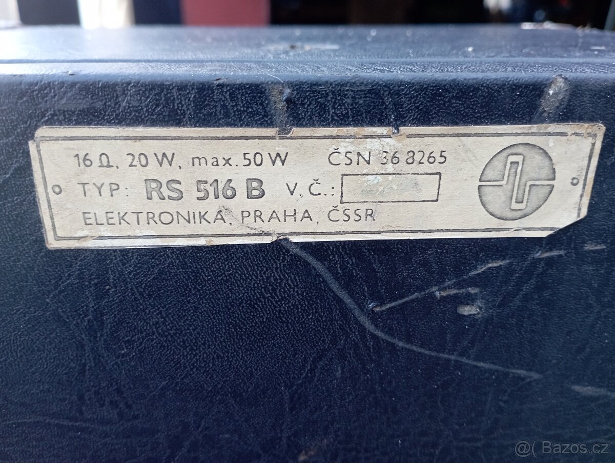 Vysoké reprobedny 6ks - 8