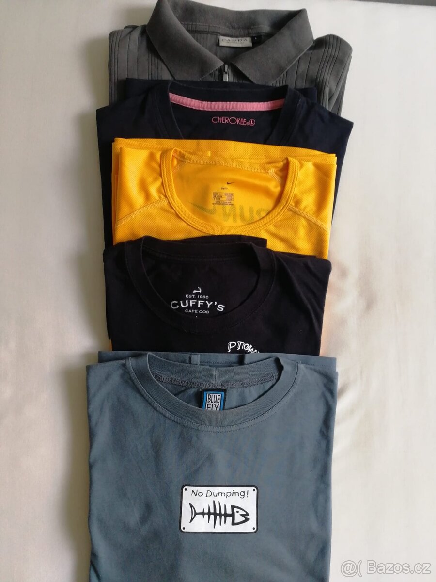 5Triček NIKE,CUFFY'S,BLUE FLY,CHEROKEE,Šortky,Kapsáče... - 8