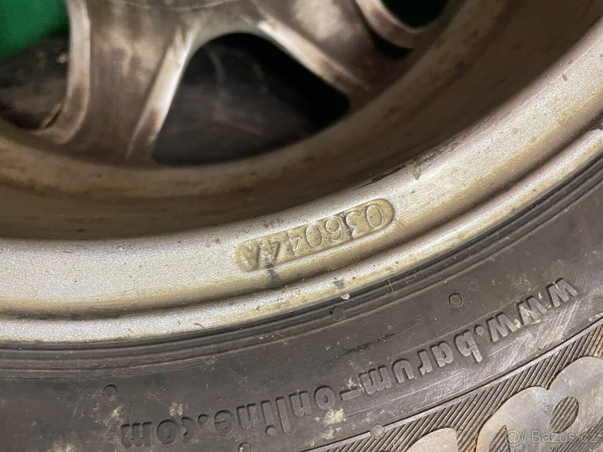 Hliníková kola na Kia Rio, škoda KBA 42 888, 6Jx14 H2,03604A - 8