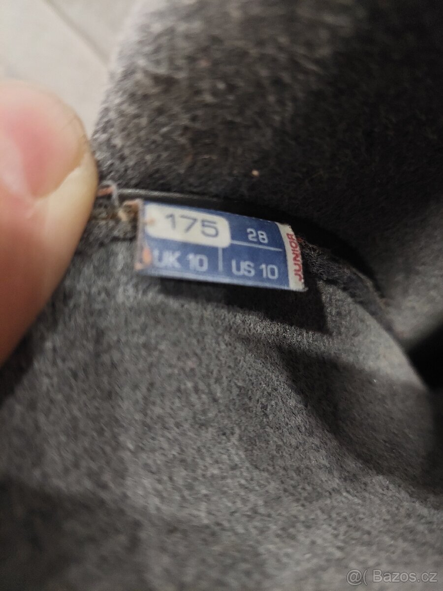 Dětské lyže 80cm, boty 17,5cm - 8