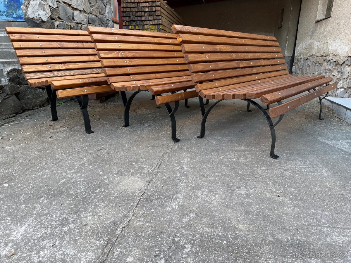 Kostra zahradní lavičky - 8