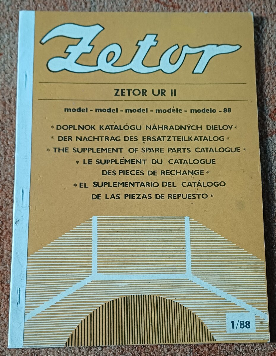 Prodám odborné knihy a příručky na traktory Zetor a Ursus - 8