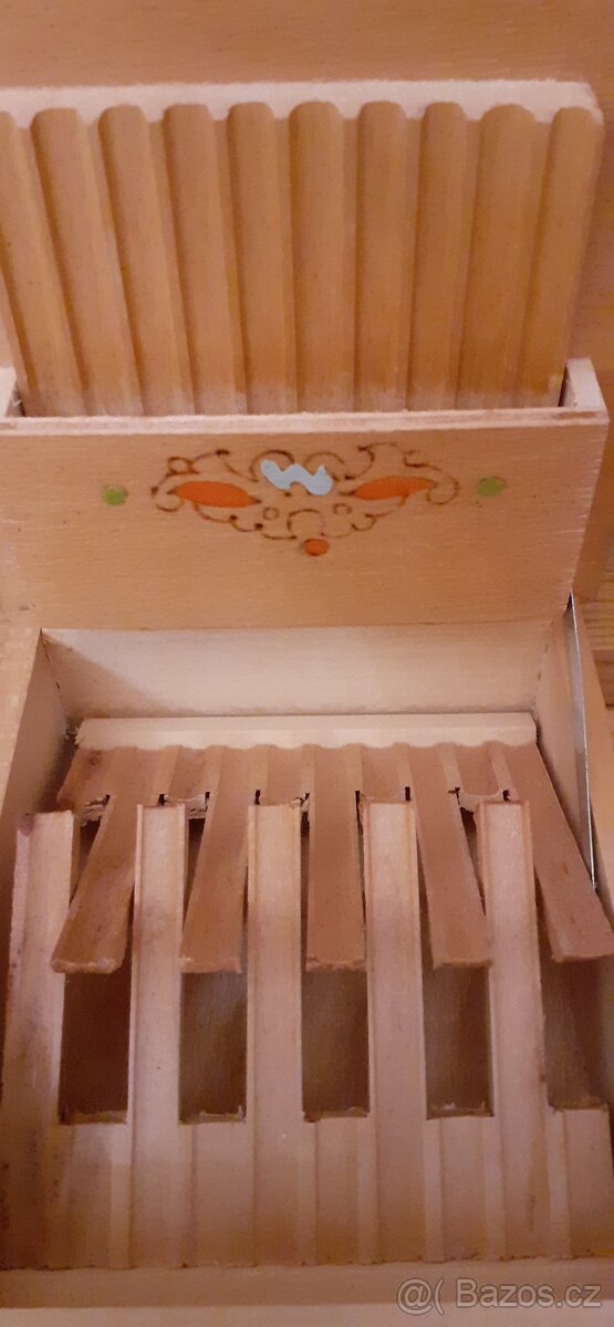 retro dřevěná krabička na cigarety - 8