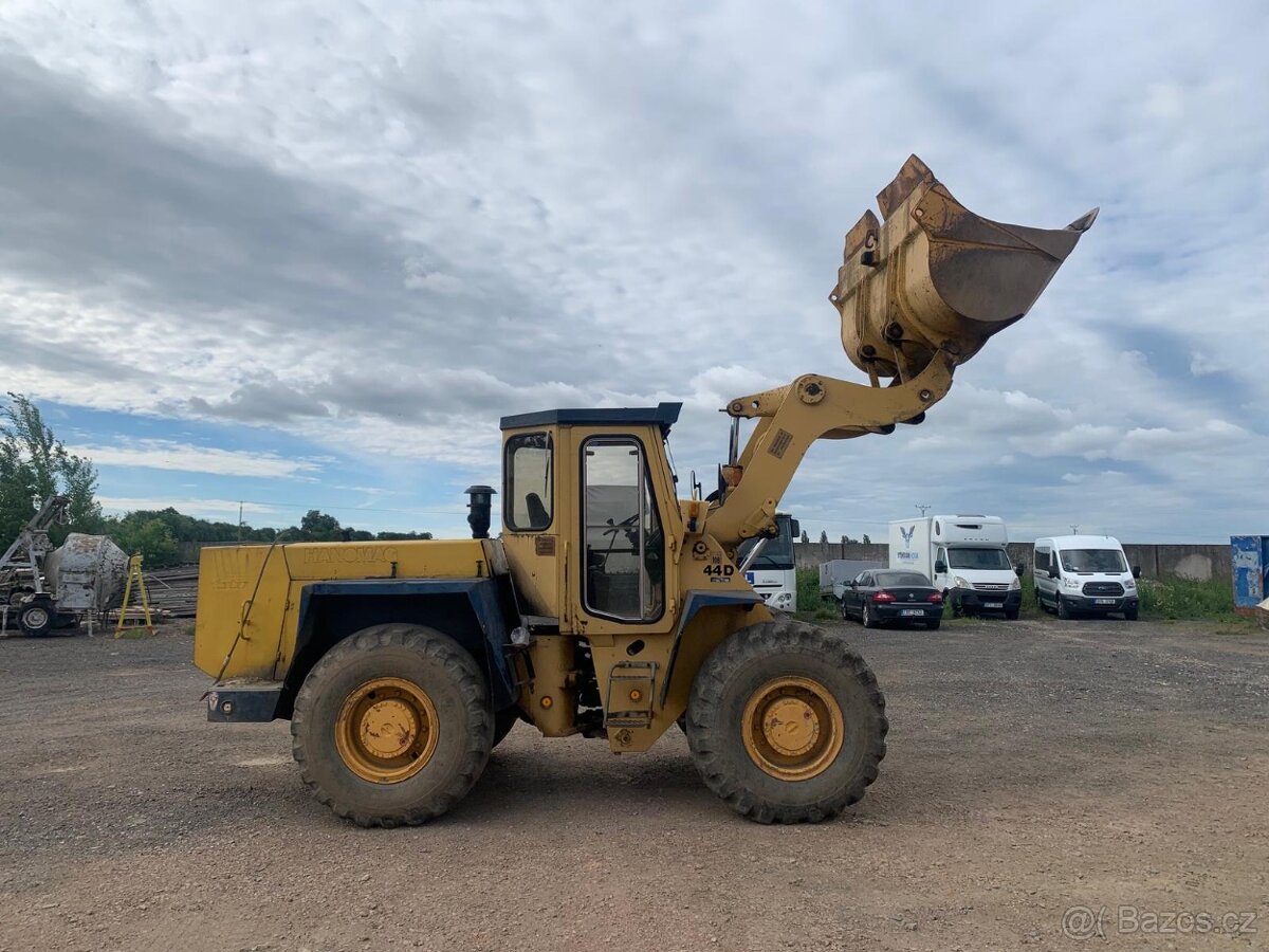 Hanomag 44d - kolový čelní nakladač - 8