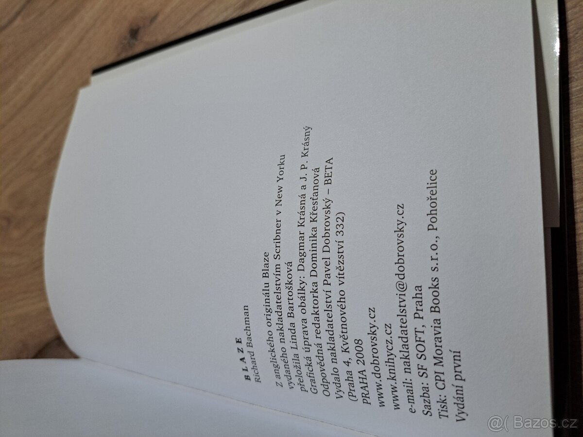 Blaze, Stephen King - 8