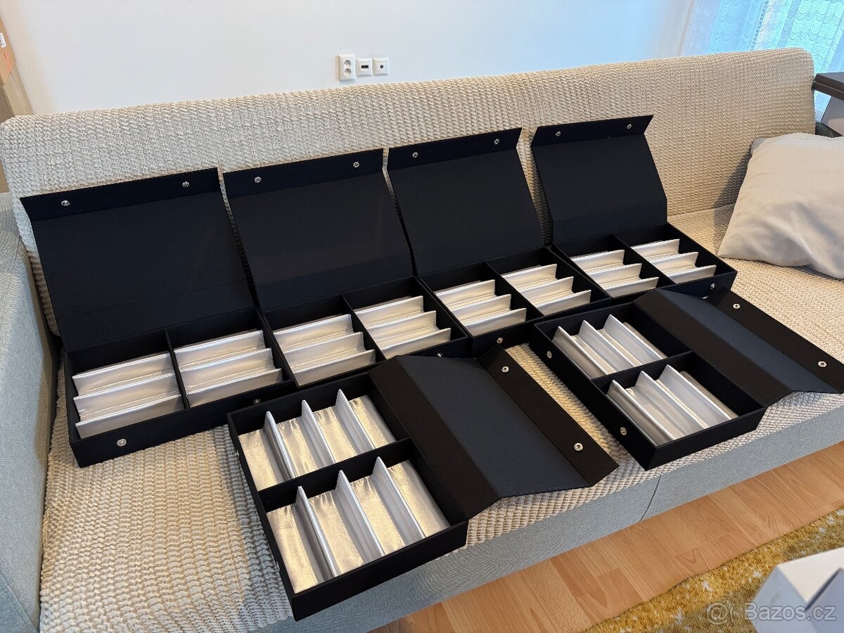 Profesionální 2ks kufry Techgal a 22 kazet na brýle NOVÉ - 8