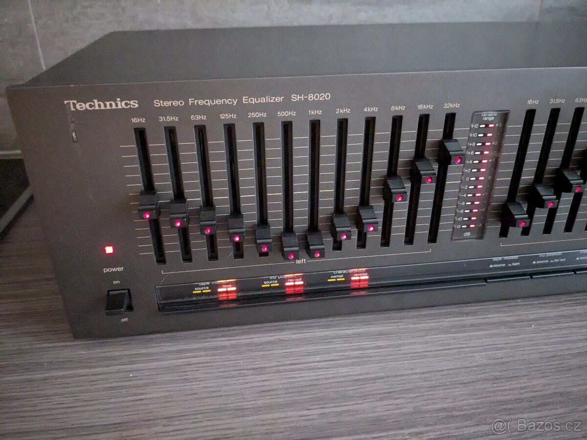 Technics deck + equalizér - 8