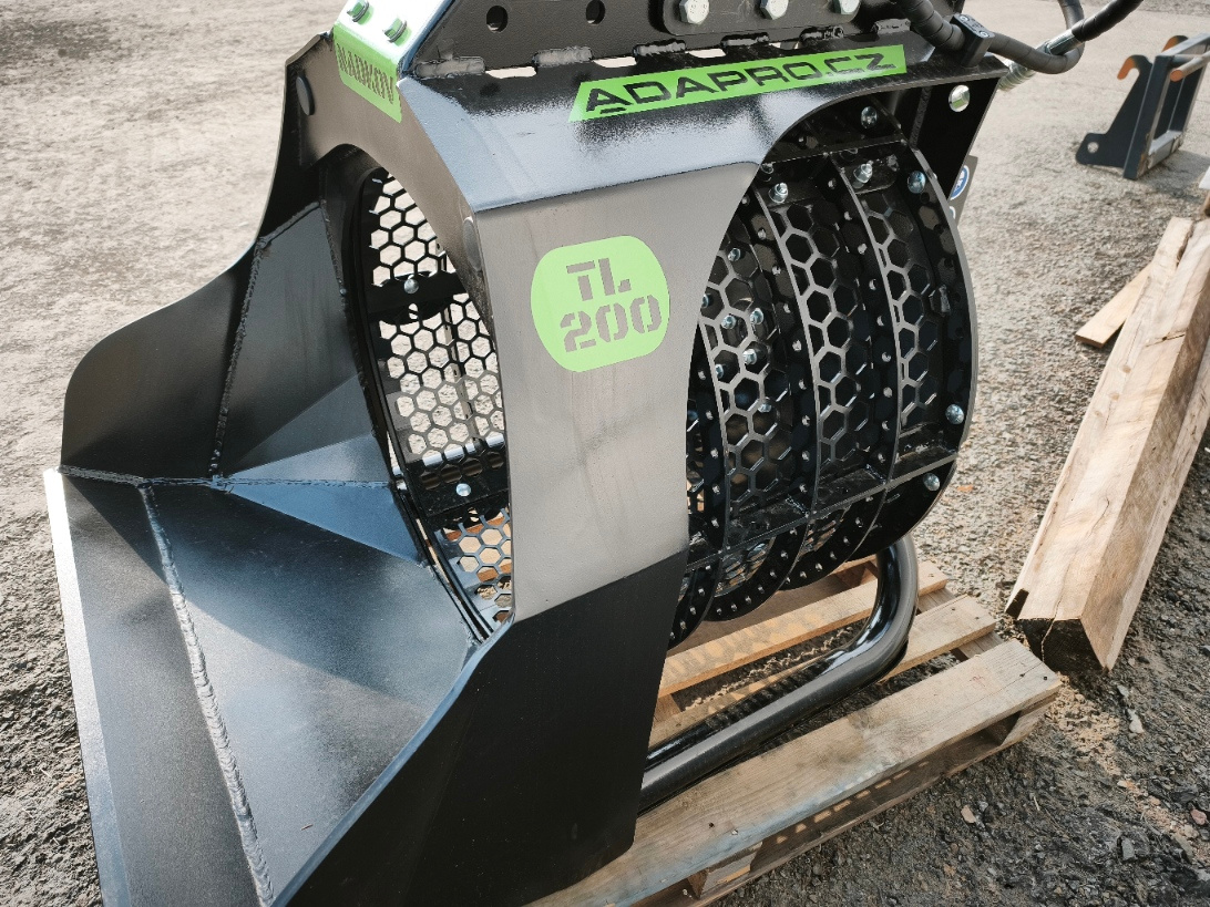 Třídící bubnová lopata pro rypadlo - 8