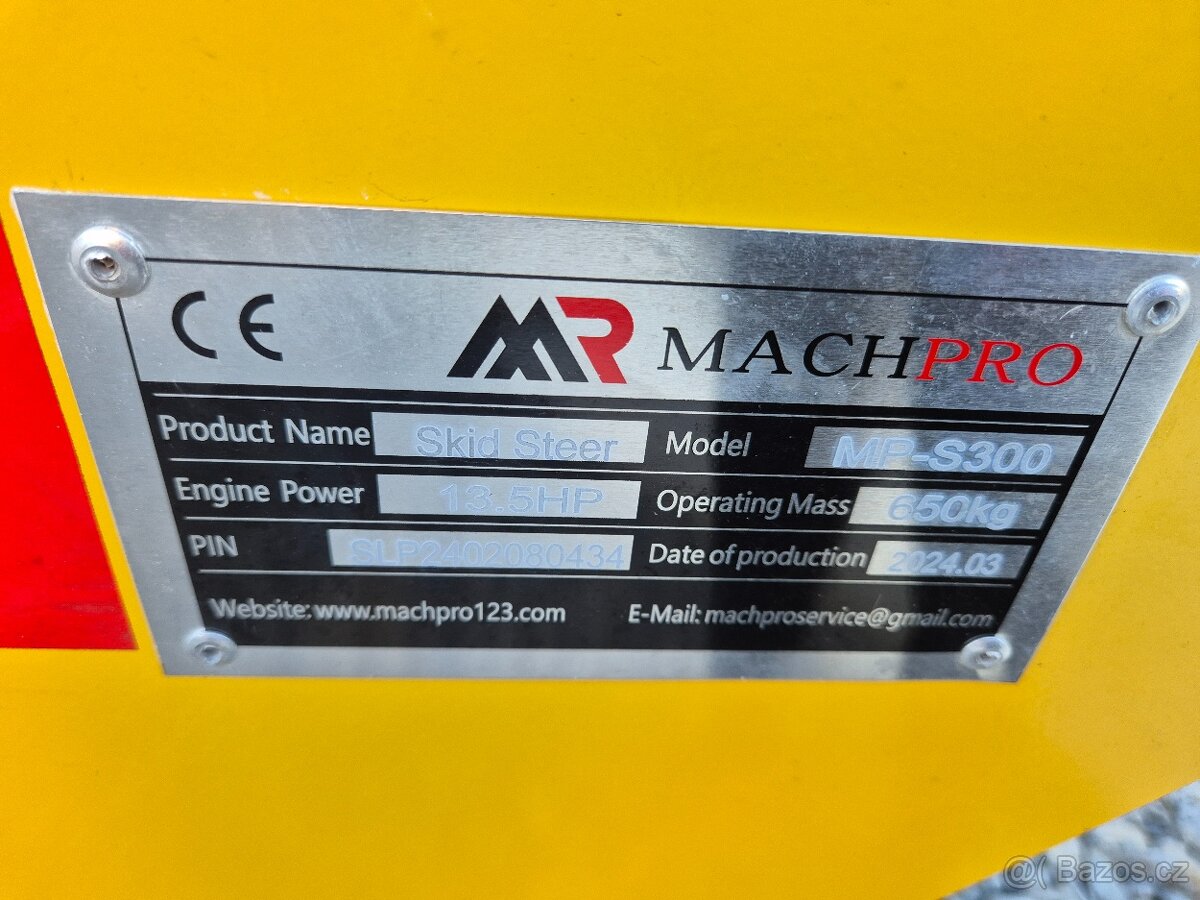 MACHPRO MPS300 SMYKOVÝ NAKLADAČ - 8