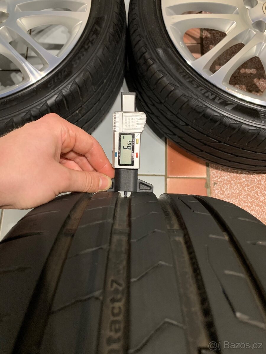 Alu kola Škoda R18 5X112 ZÁNOVNÍ LETNÍ PNEU 225/40 R18 LUXON - 8