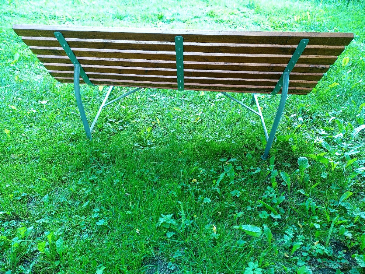 zahradní lavička - 8