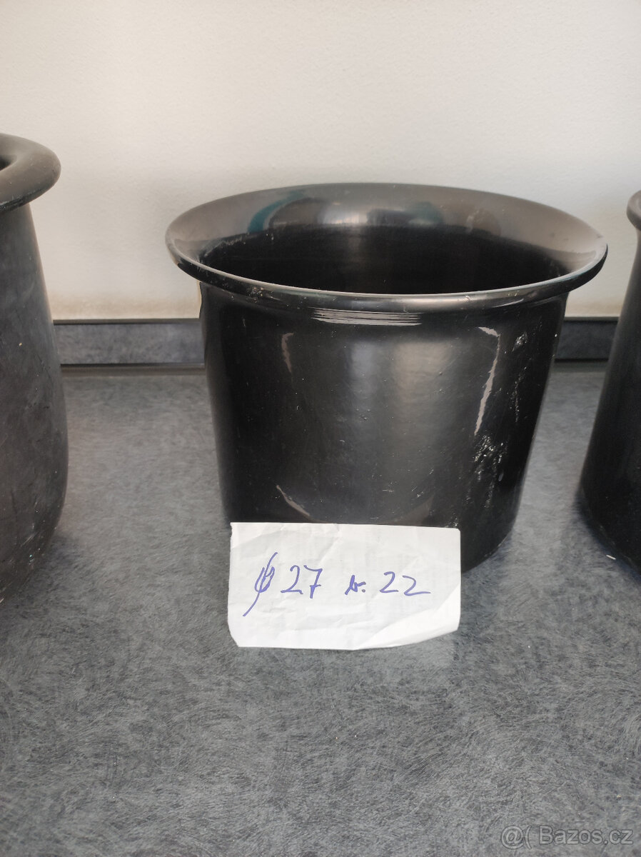 Ozdobné keramické květináče - 8