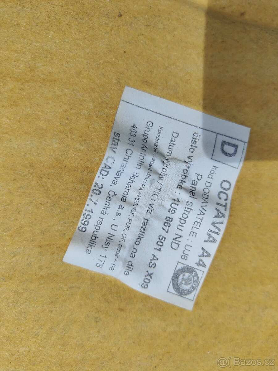 Stropnice Škoda Octavia 1 combi - 8