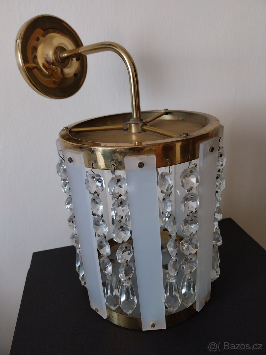 Velká nástěnná lampa Jablonex, 60tá léta - 8