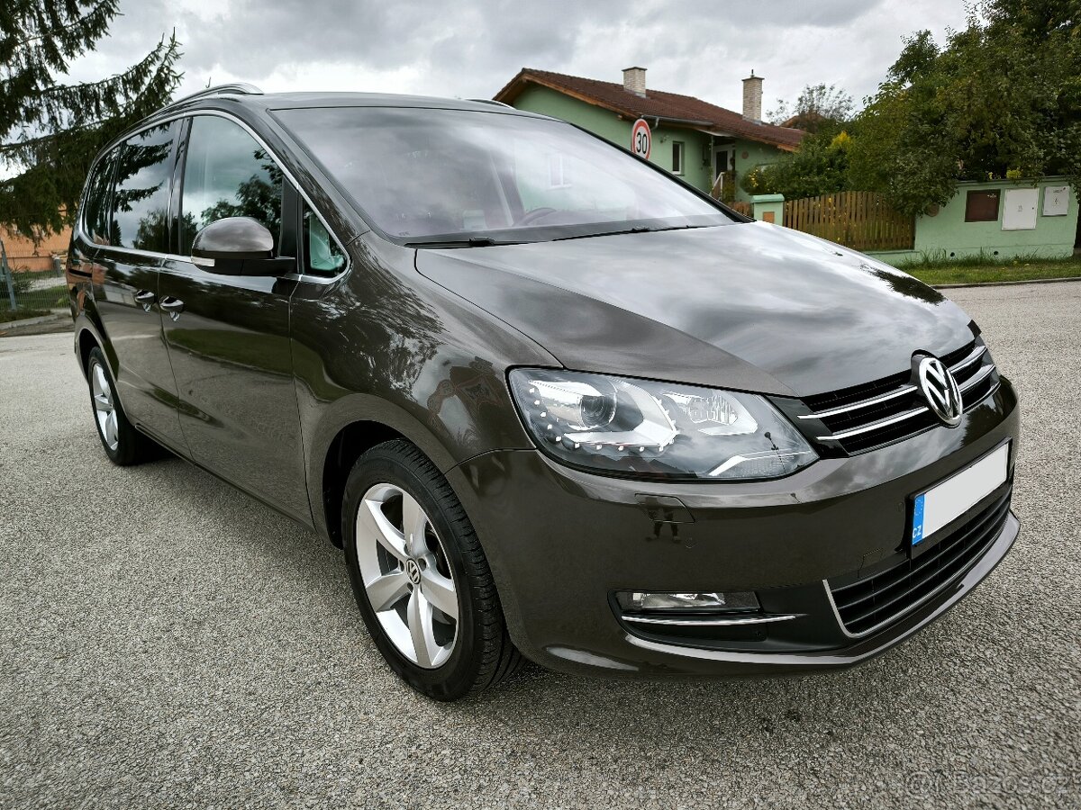 VW SHARAN 2.0 TDI 130kw, r.v. 2014, 1. MAJITEL, VÝBORNÝ STAV - 8