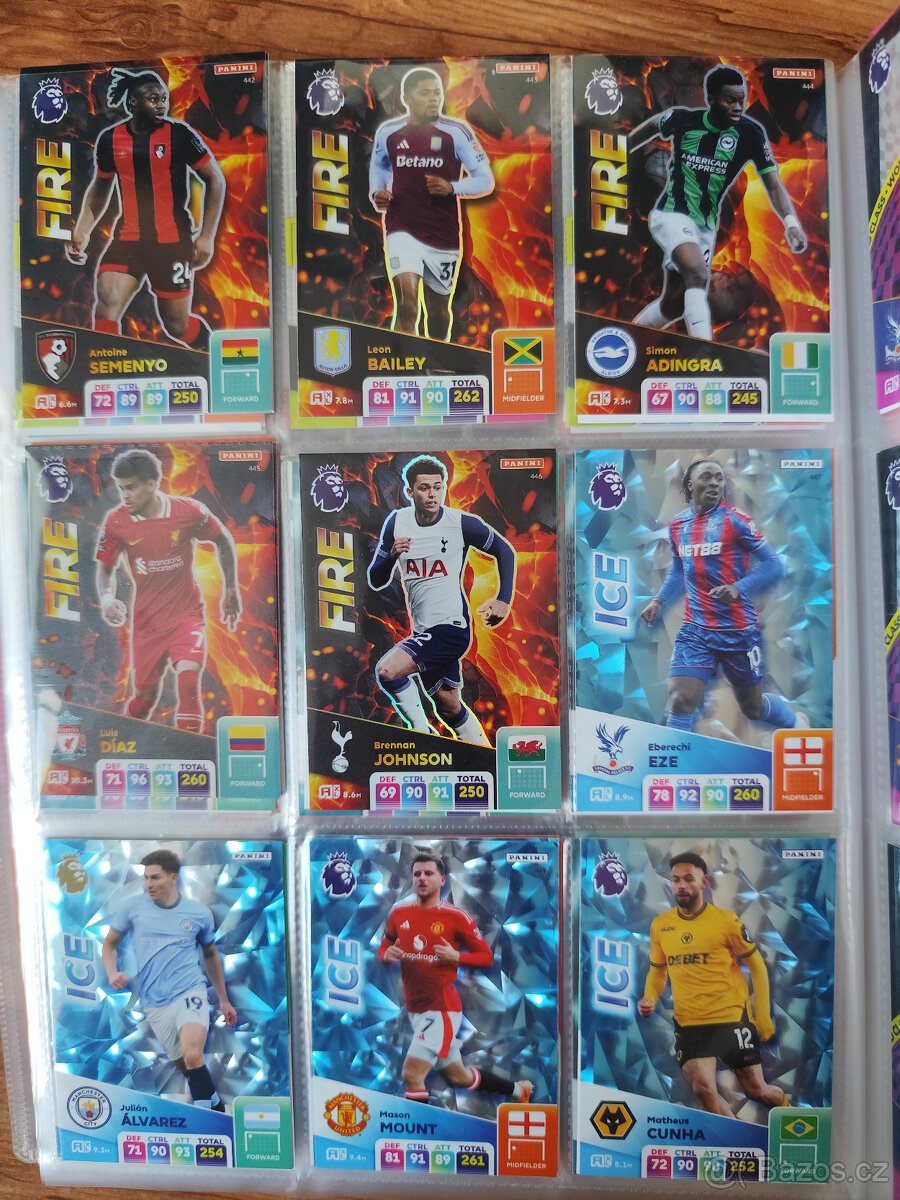 Fotbalové kartičky Adrenalyn Premier League 2025 - 8