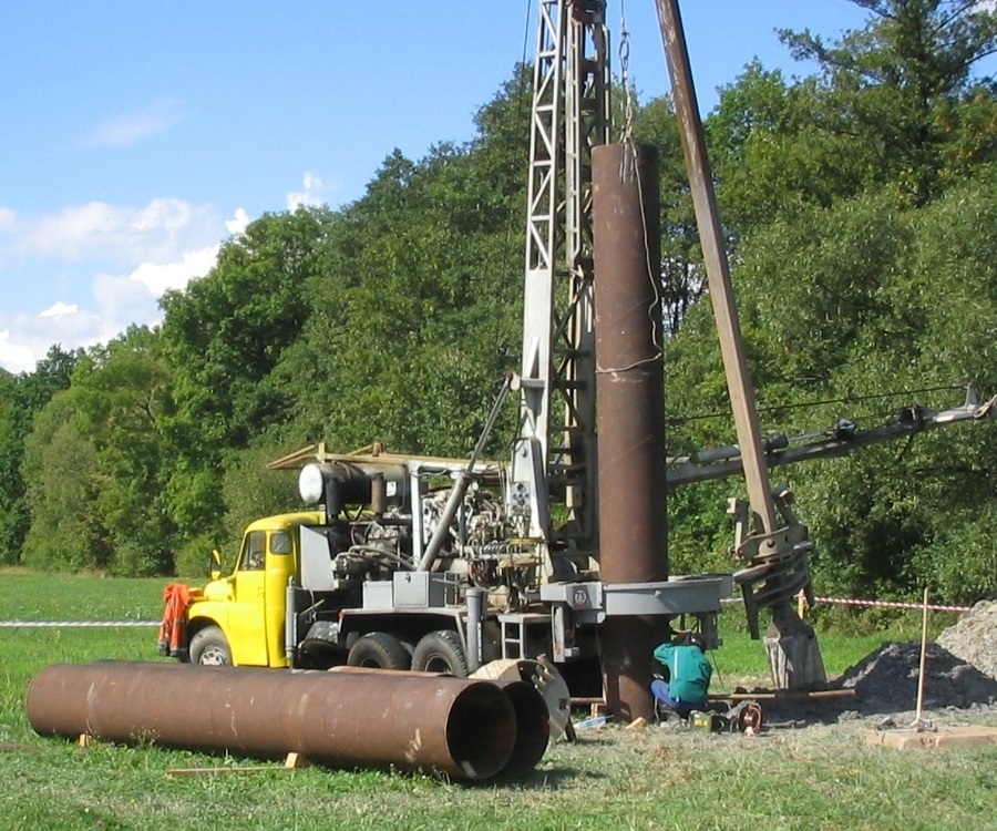 30m/1500mm vrtná souprava Calweld 6x6 T148 studny SPZ stroj - 8