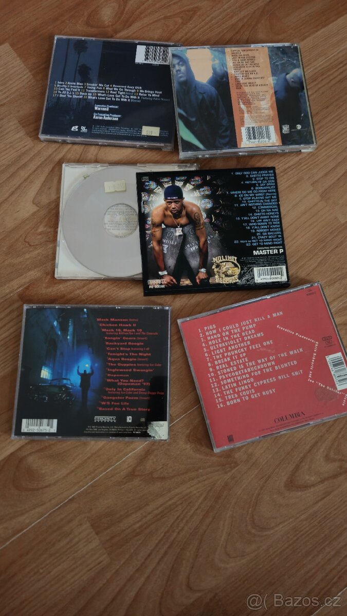 Ice-T, Master P, Cypress Hill atd Cd's - 8