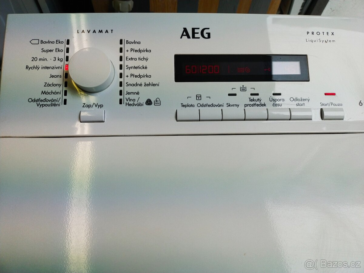 Prodám plně funkční digitální pračku značky AEG-6 kg-DOVEZU- - 8