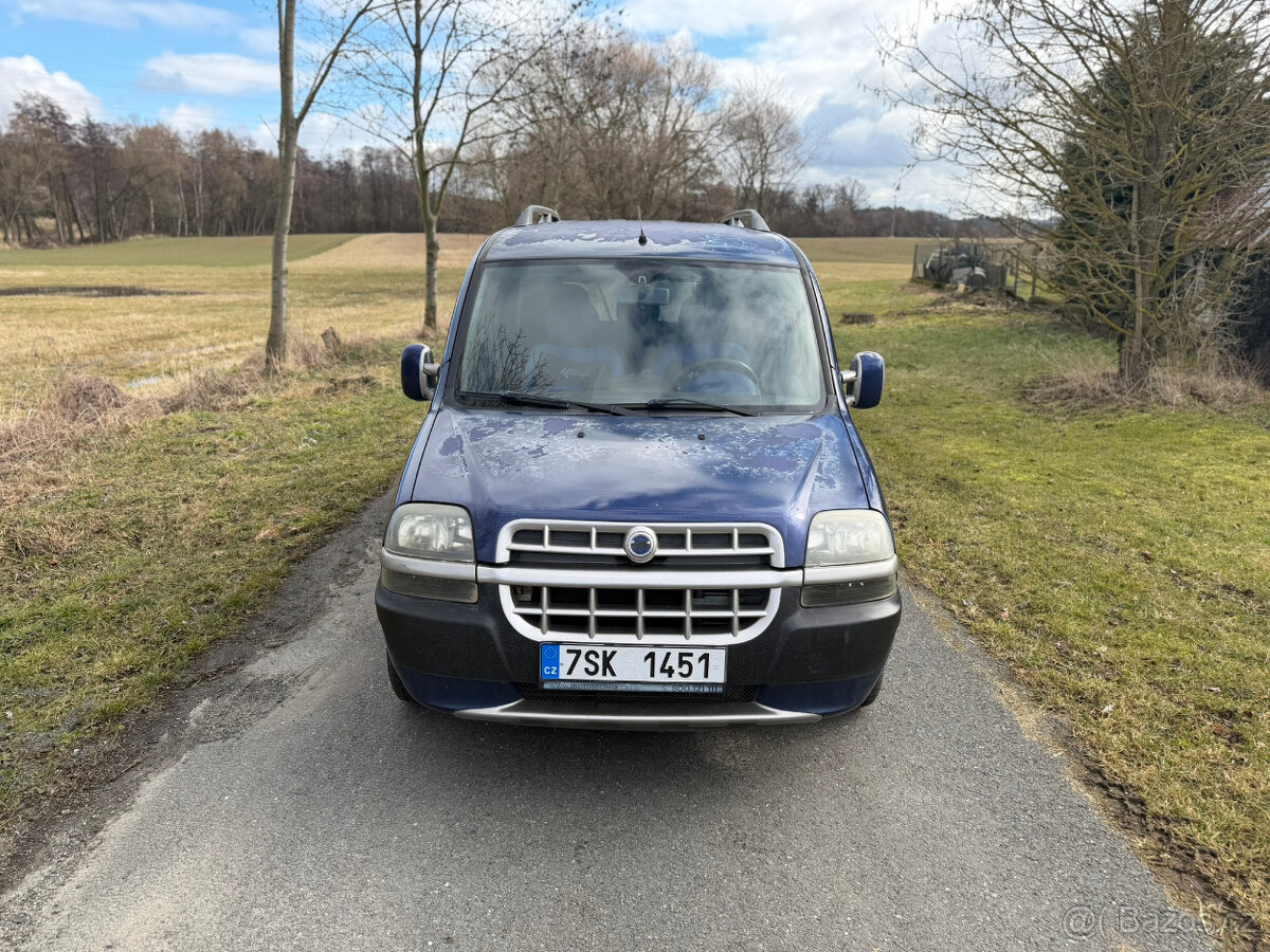 Fiat Doblo 1.6i 76kW, Klima, Tažné, Nová STK - 8