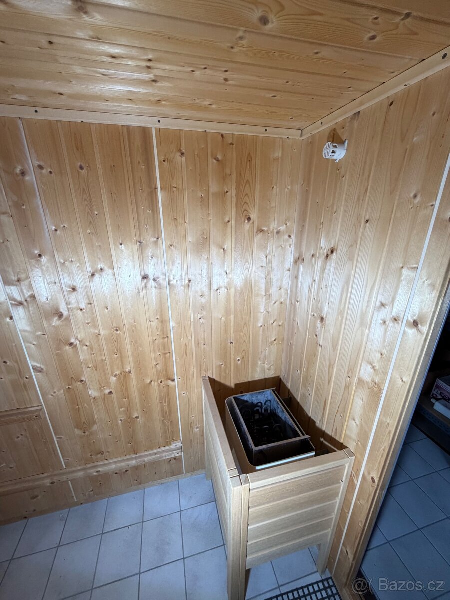 Finská sauna Klafs 198x198x198cm - 8