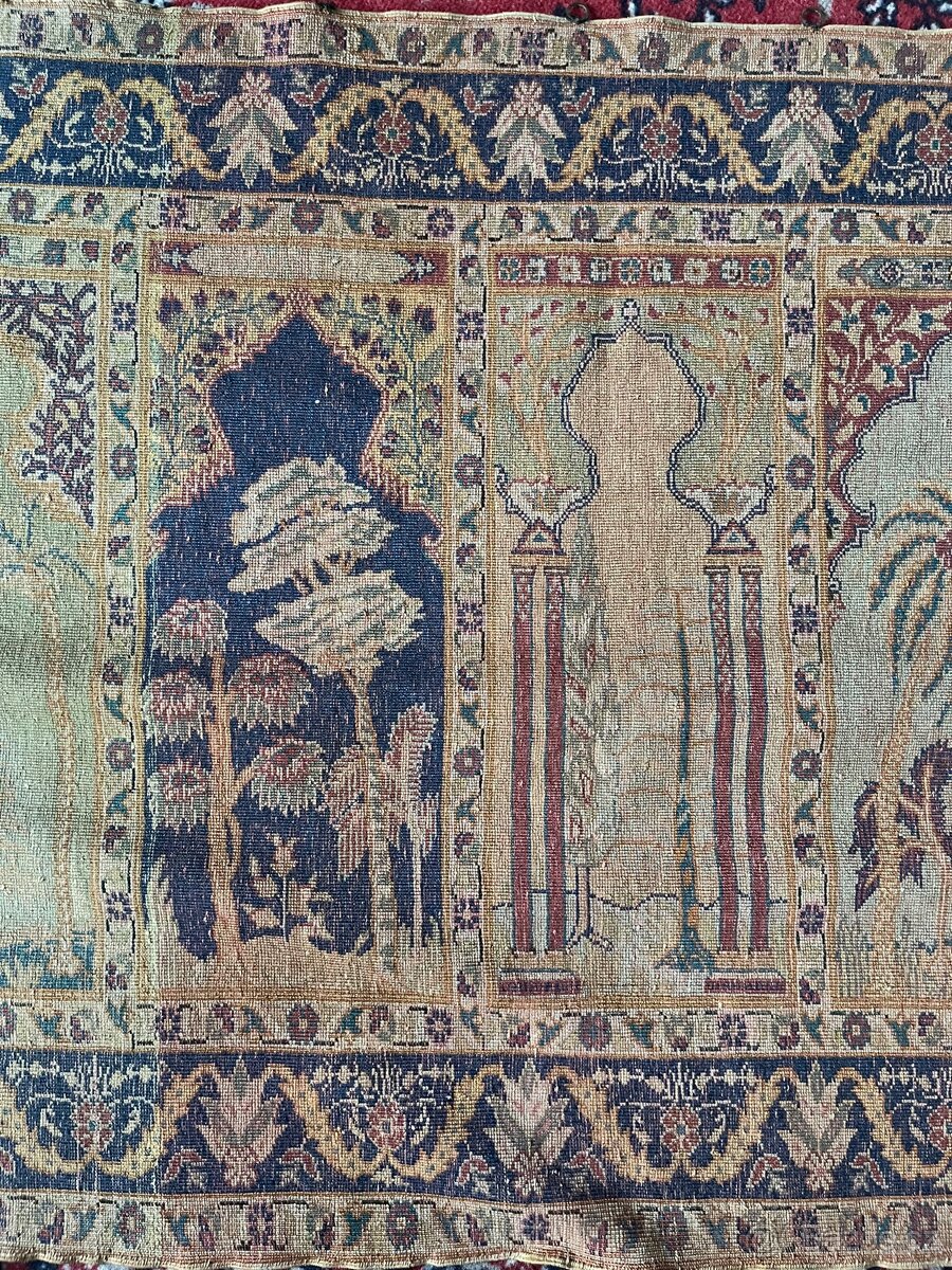 Hedvábný Gobelín , koberec na zeď - 8