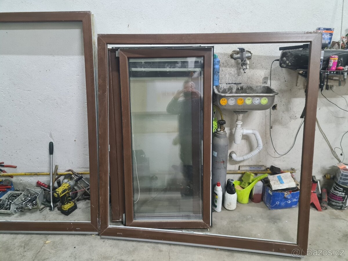 Okna plastová zlatý dub - 8