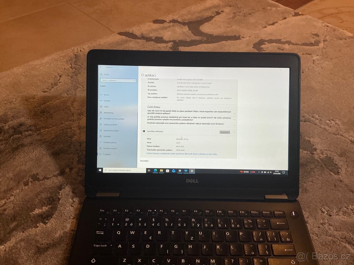 Dell Latitude E7270 | i5 | 8 GB | 256 GB - 8