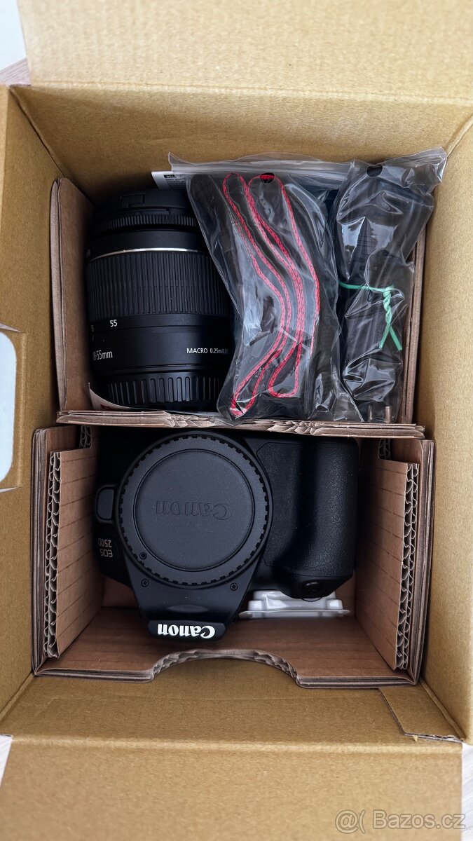 Canon EOS 250D + EF-S 18-55 III kit + brašna Vanguard - 8